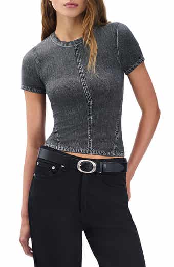 rag & bone Miramar Trompe l'Oeil Print T-Shirt