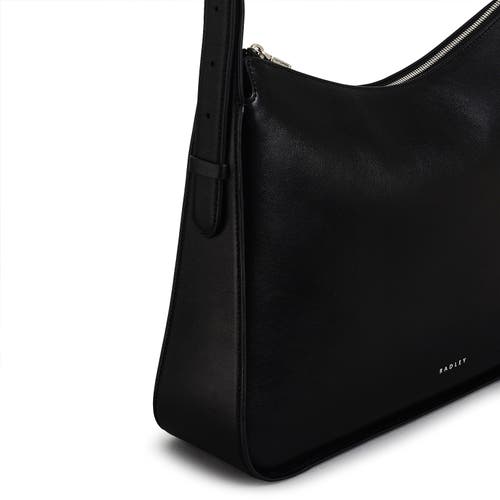 Radley London Westwell Lane Medium Ziptop Crossbody Bag In Black