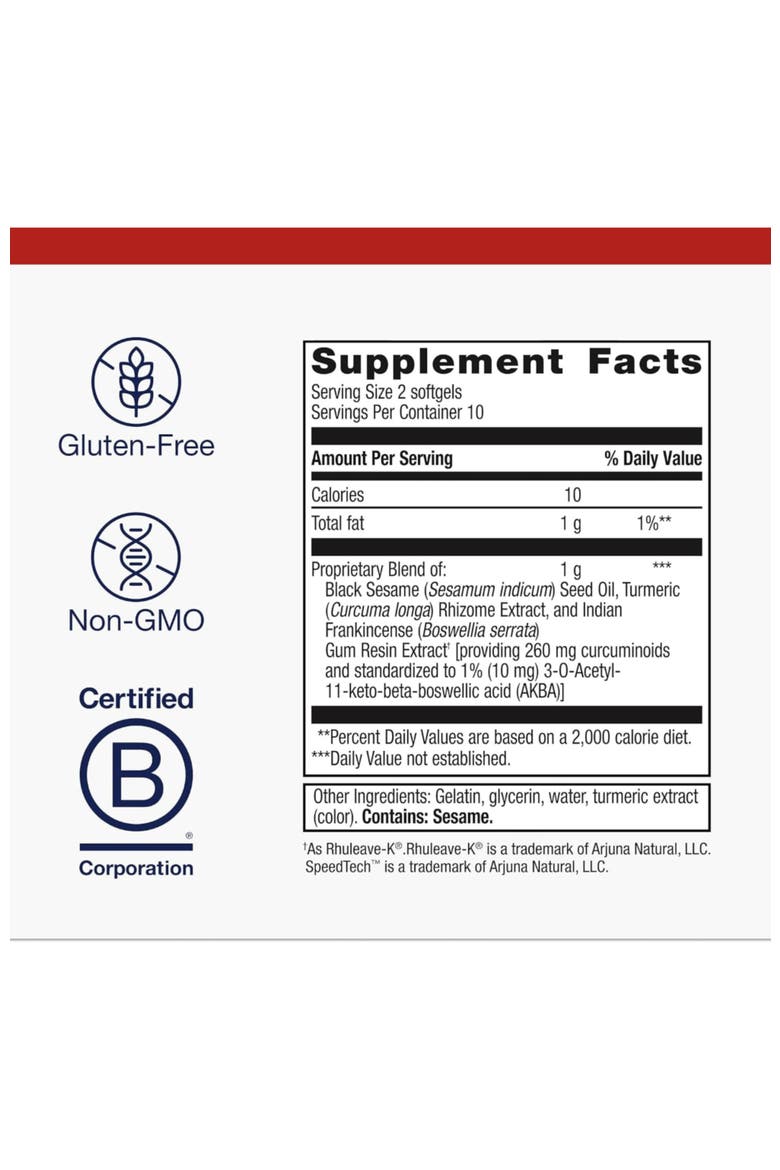 Rapid Relief Herbal Softgel Supplement 20 Softgels, Alternate, color, None