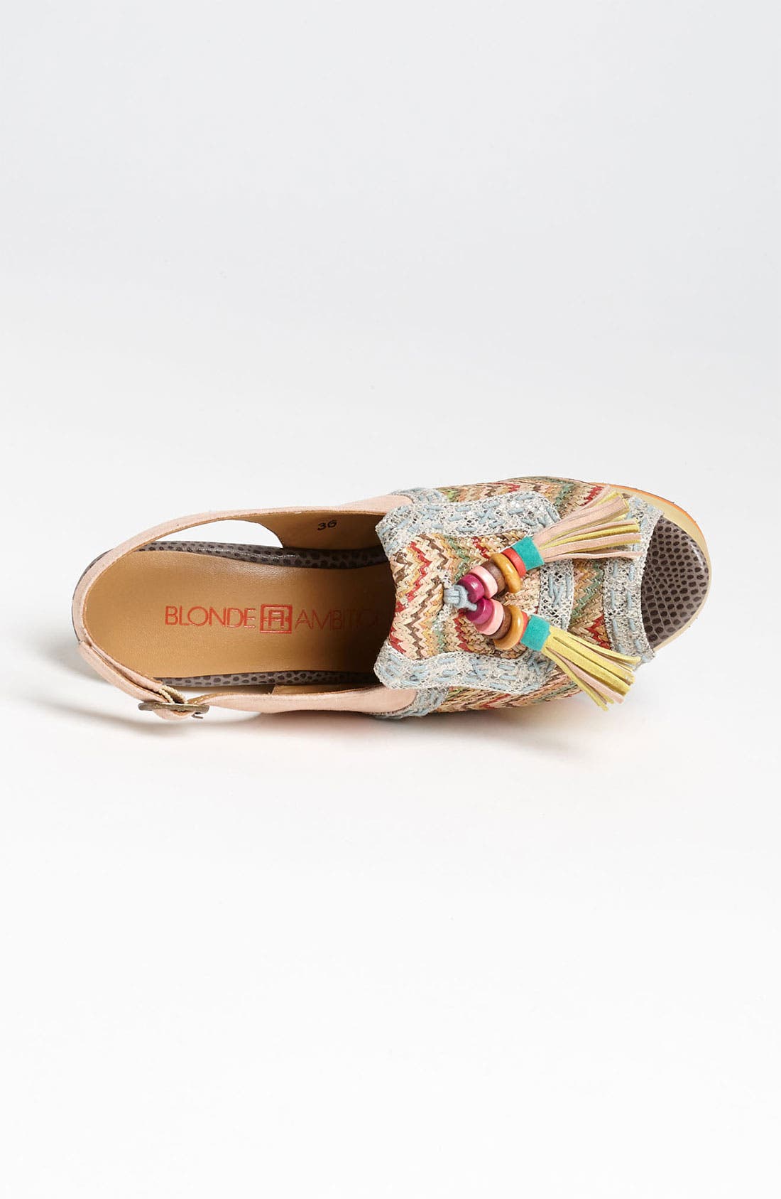 'Nenita' Sandal, Alternate, color, SALMON
