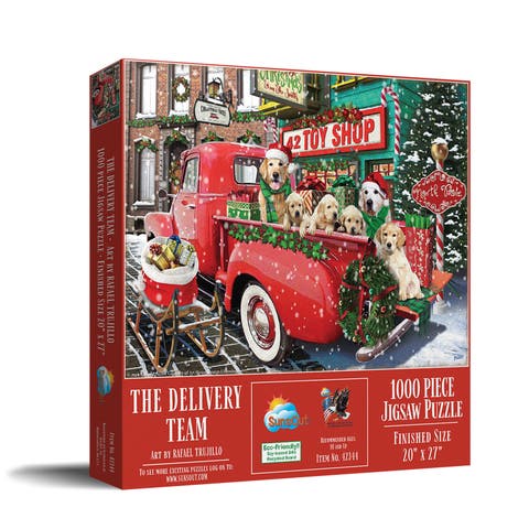 The Delivery Team 1000 piece Jigsaw Puzzle for Adults