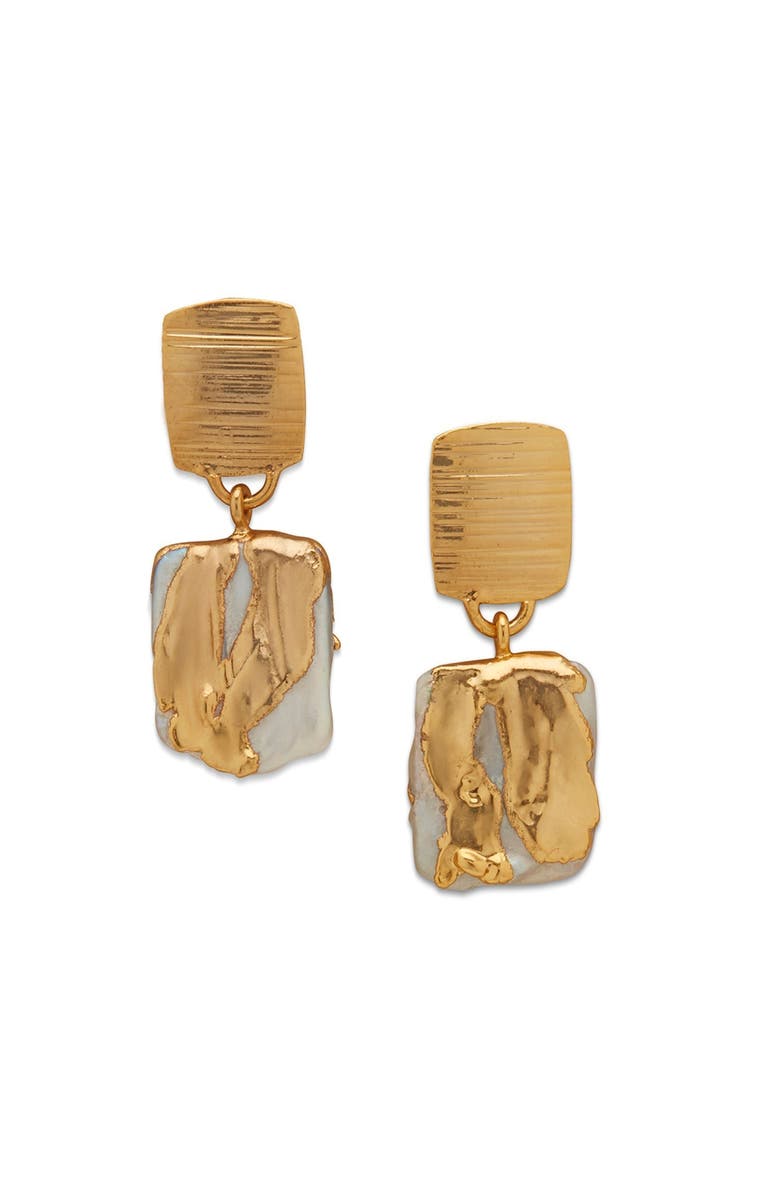 Dhwani Bansal ZURI DROPS, Main, color, Gold Plated