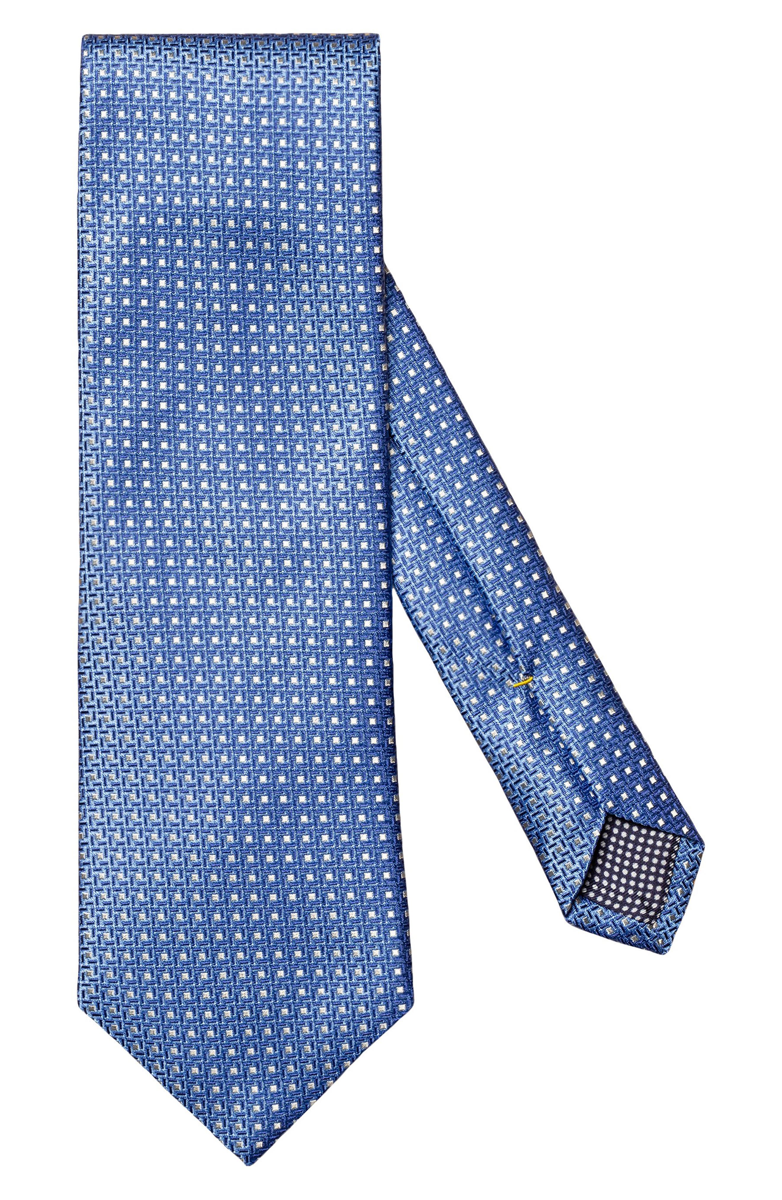 Eton Geometric Silk Tie