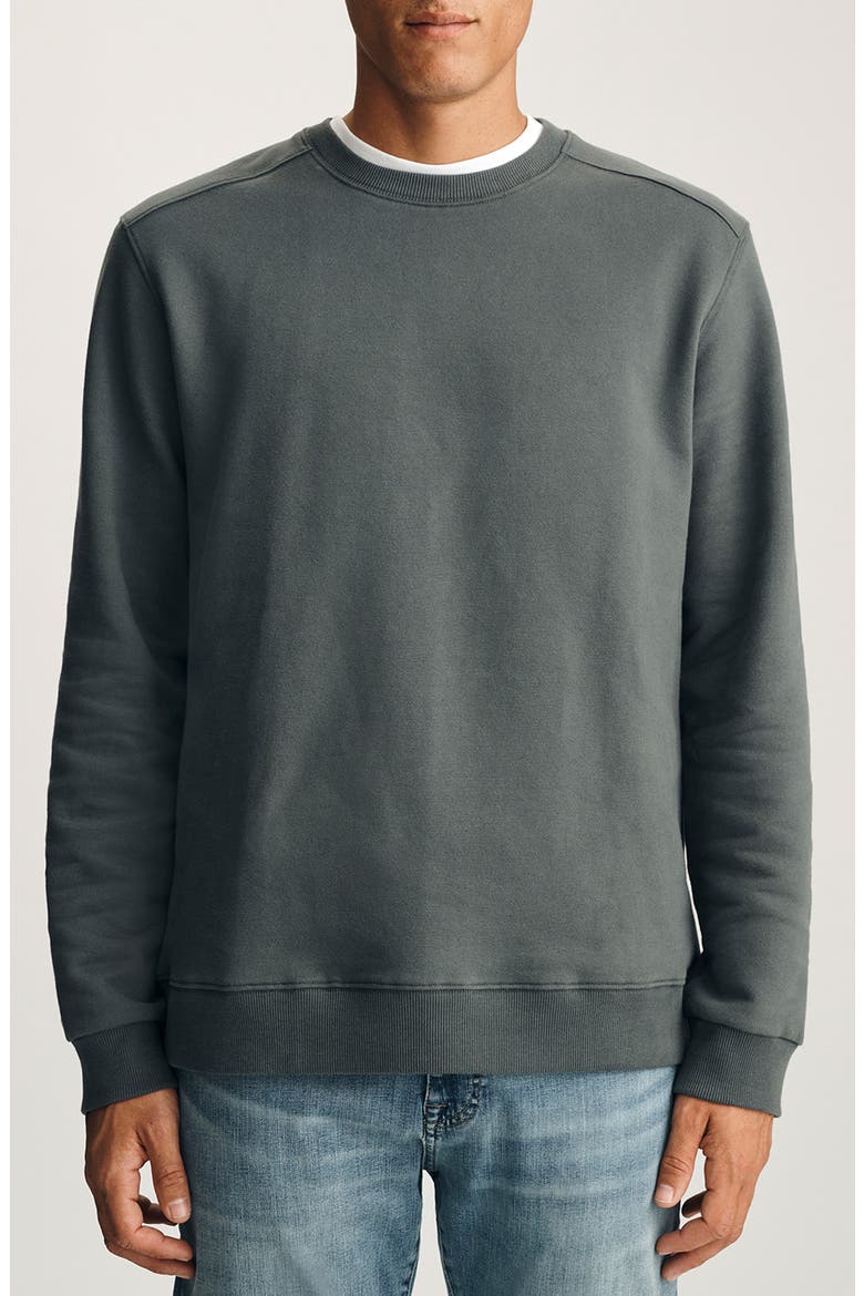 Crewneck Cotton Sweatshirt, Main, color, URBAN CHIC