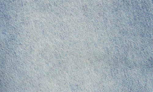 Wesc Distressed Denim Jorts In Blue