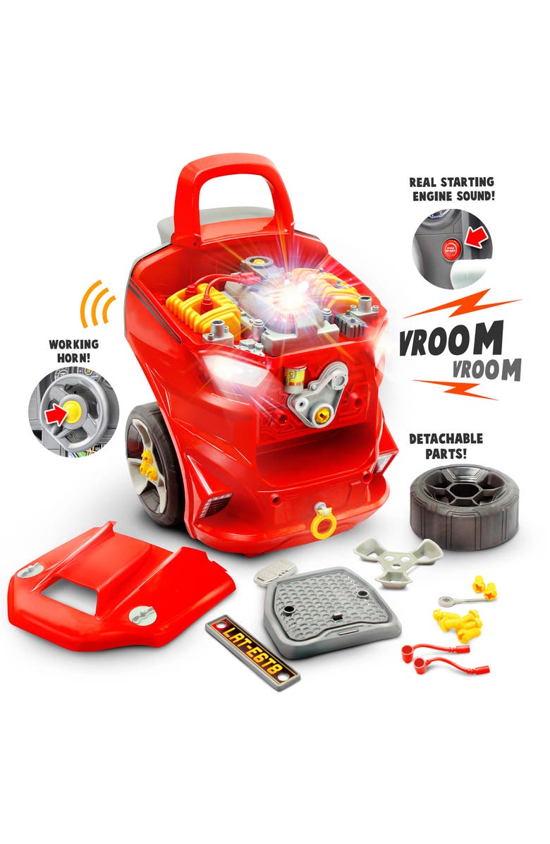 Tuff Tools Lanard Tuff Tools Light & Sound Engine Overhaul, Alternate, color, Red