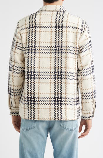Wax London Whiting Welbury Plaid Overshirt | Nordstrom