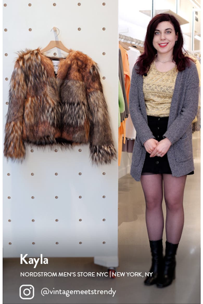 BB Dakota Patch My Drift Faux Fur Jacket video