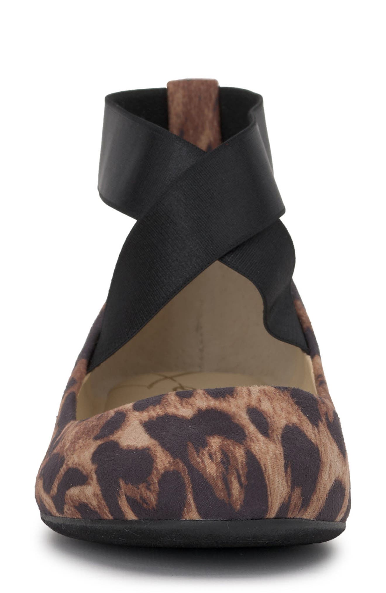 Jessica Simpson Mandayss Ankle Strap Ballet Flat, Alternate, color, Natural Nude