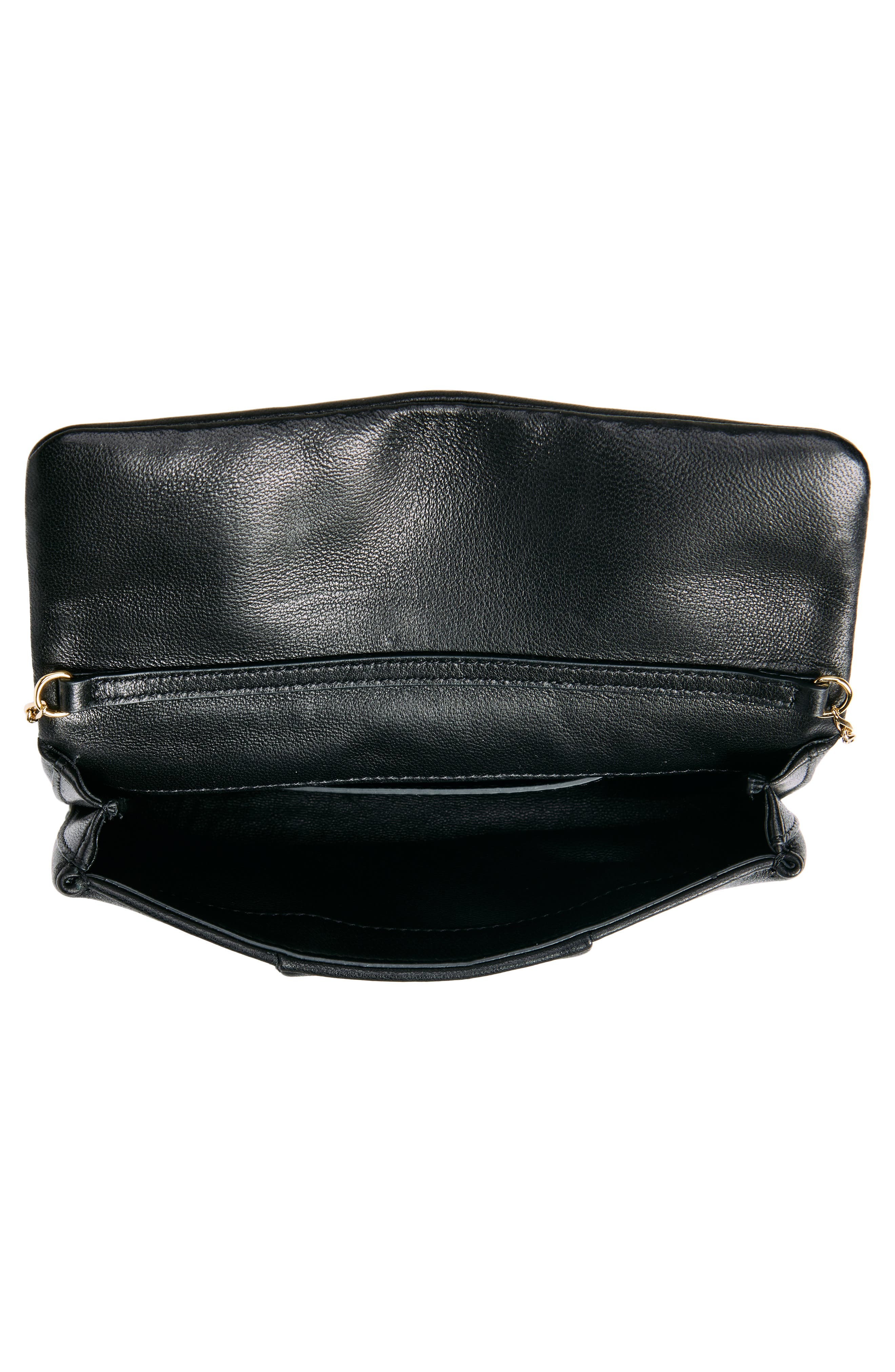 Proenza Schouler Flip Leather Clutch, Alternate, color, 