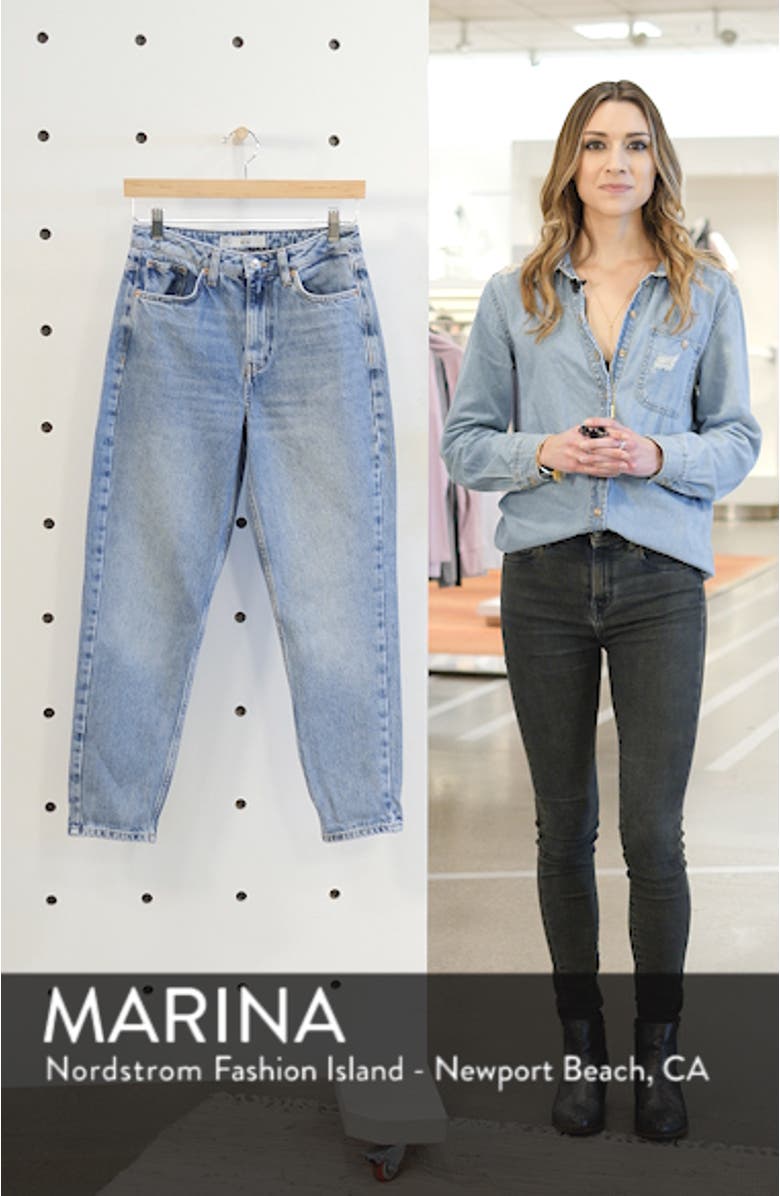 Autumn High Waist Mom Jeans, sales video thumbnail