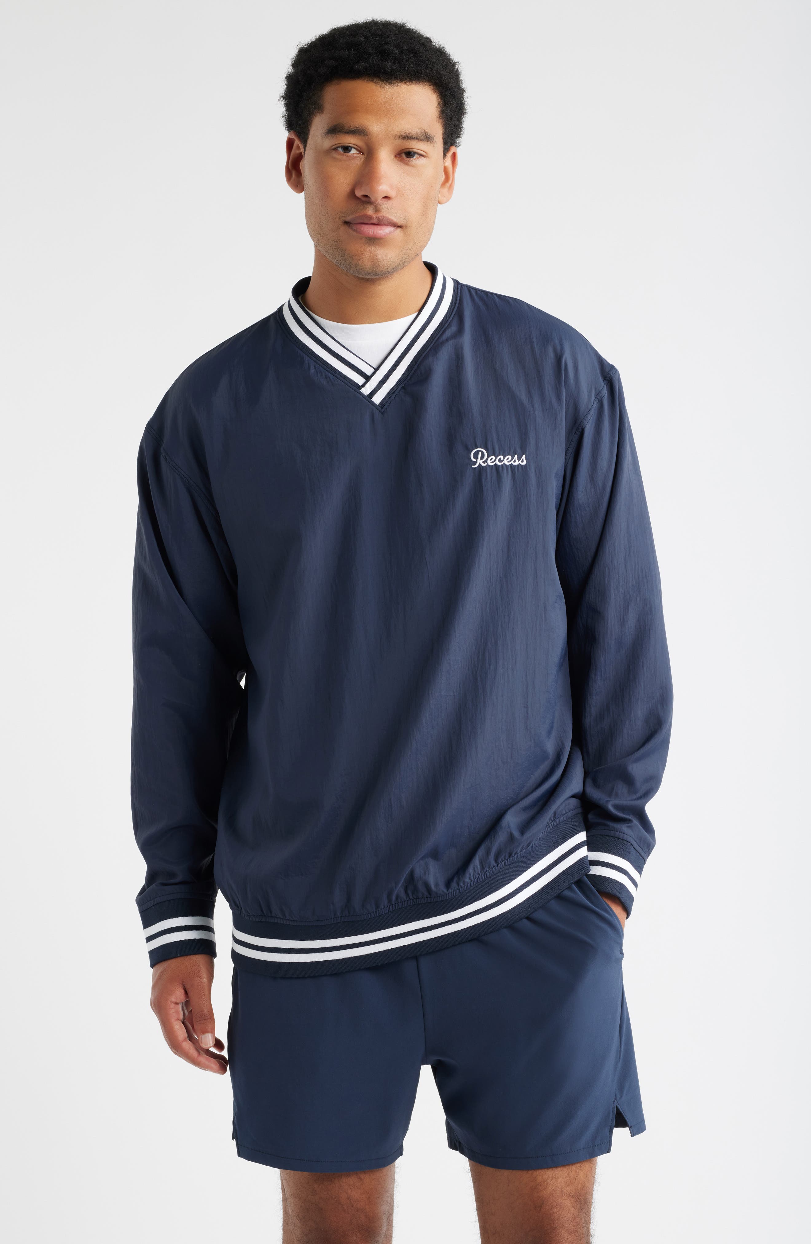 Recess Pickleball x Zella Nylon V-Neck Popover Top