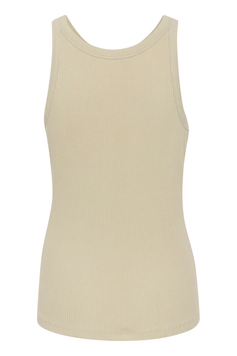 Simone Rib Jersey Slim Fit Tank Top, Alternate, color, Spray Green