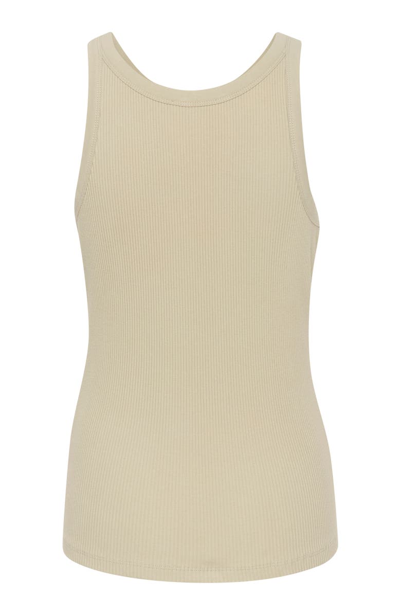 Soaked in Luxury Simone Rib Jersey Slim Fit Tank Top, Alternate, color, Spray Green