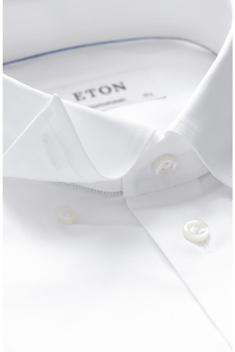 Contemporary Fit Solid Dress Shirt, Alternate, color, WHITE