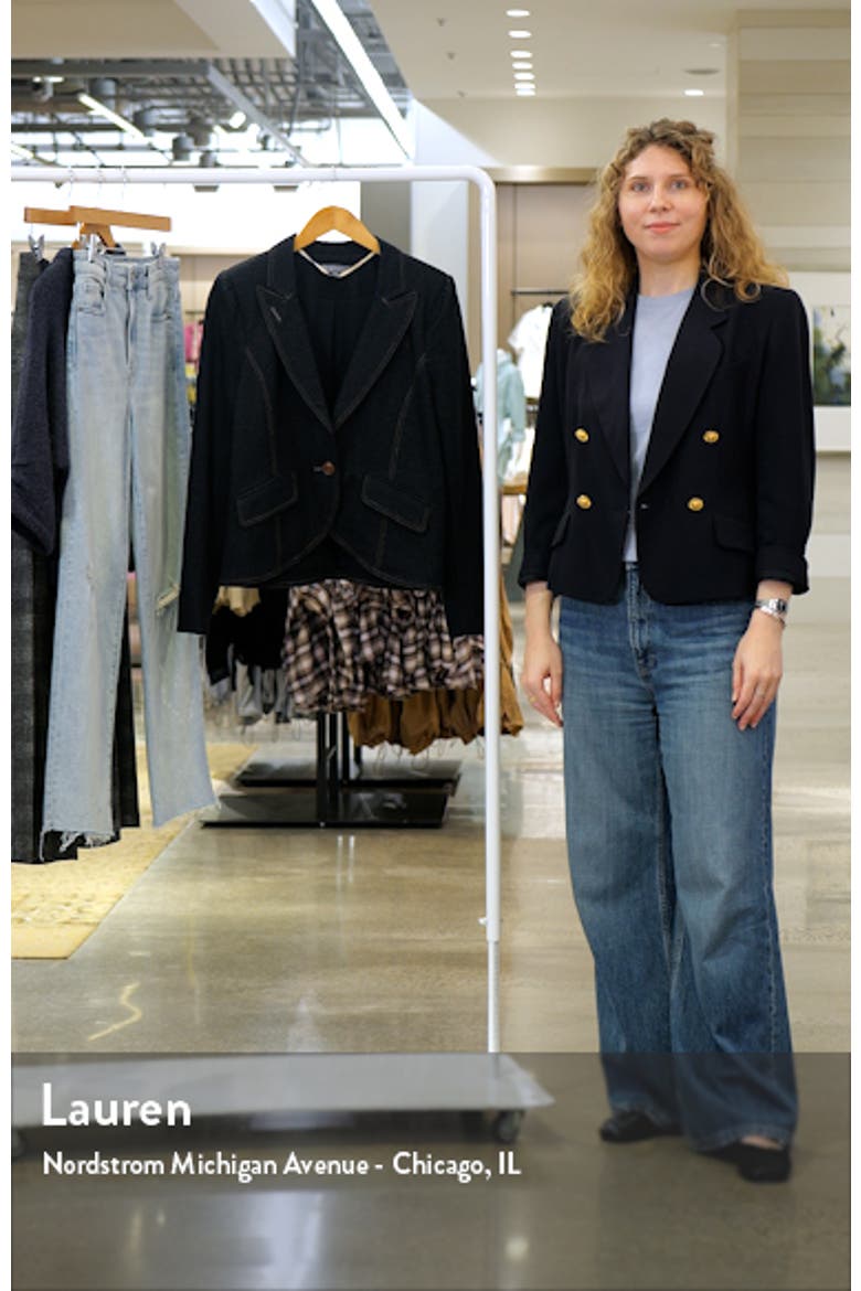LS PUFF SHOULDER BLAZER video