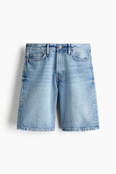 Relaxed Denim Shorts