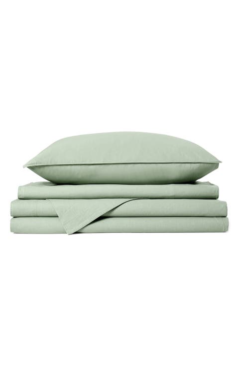 Vintage Washed Cotton Sheet Set