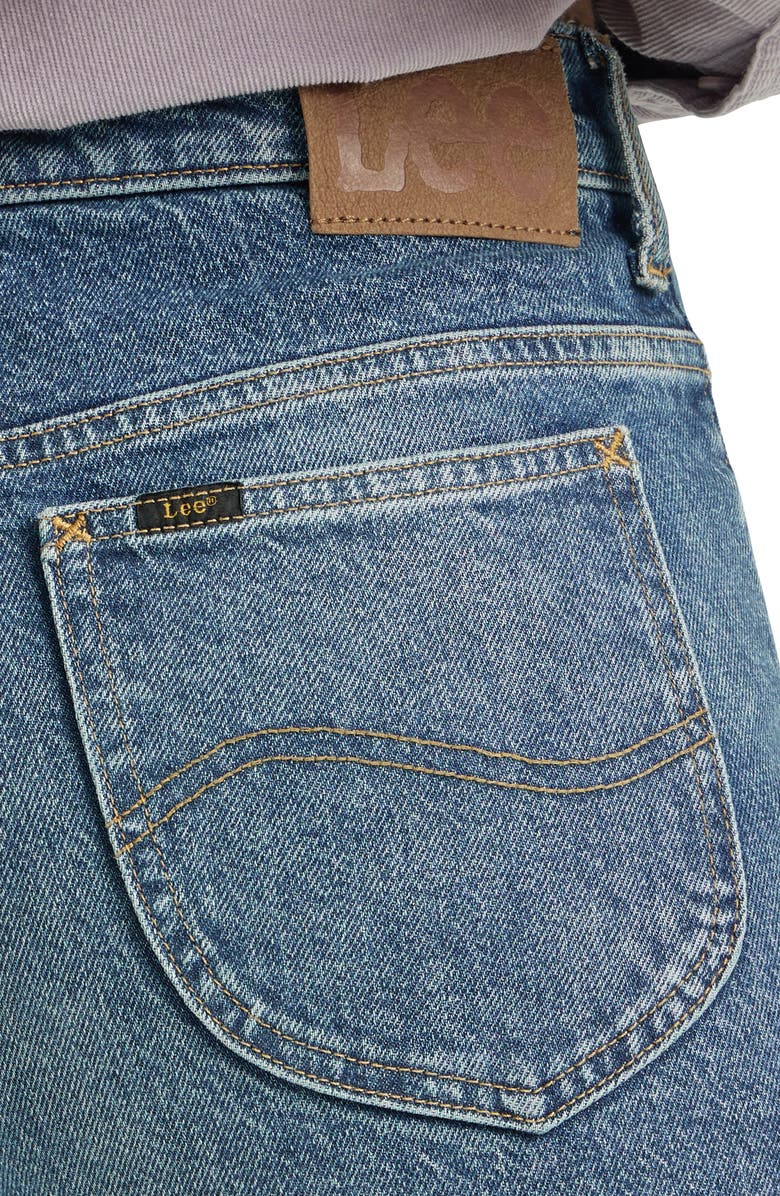 Lee Rider Classic Jeans Donna – Lavaggio Light, Vestibilità Vita Alta E Gamba Stretta, Misto Lyocell