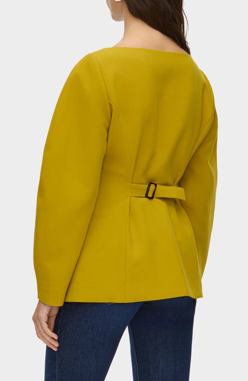 Aligne Artemis Barrel Sleeve Jacket In Yellow