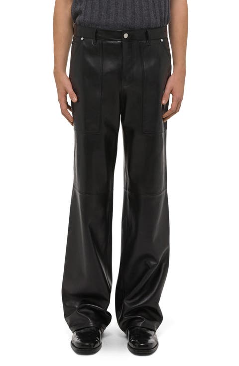 Bonde Leather Utility Pants