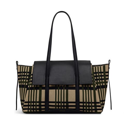 The Chancery - Fly Knit Medium Flapover Shoulder Bag