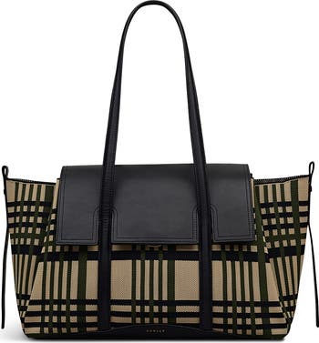 The Chancery - Fly Knit Medium Flapover Shoulder Bag