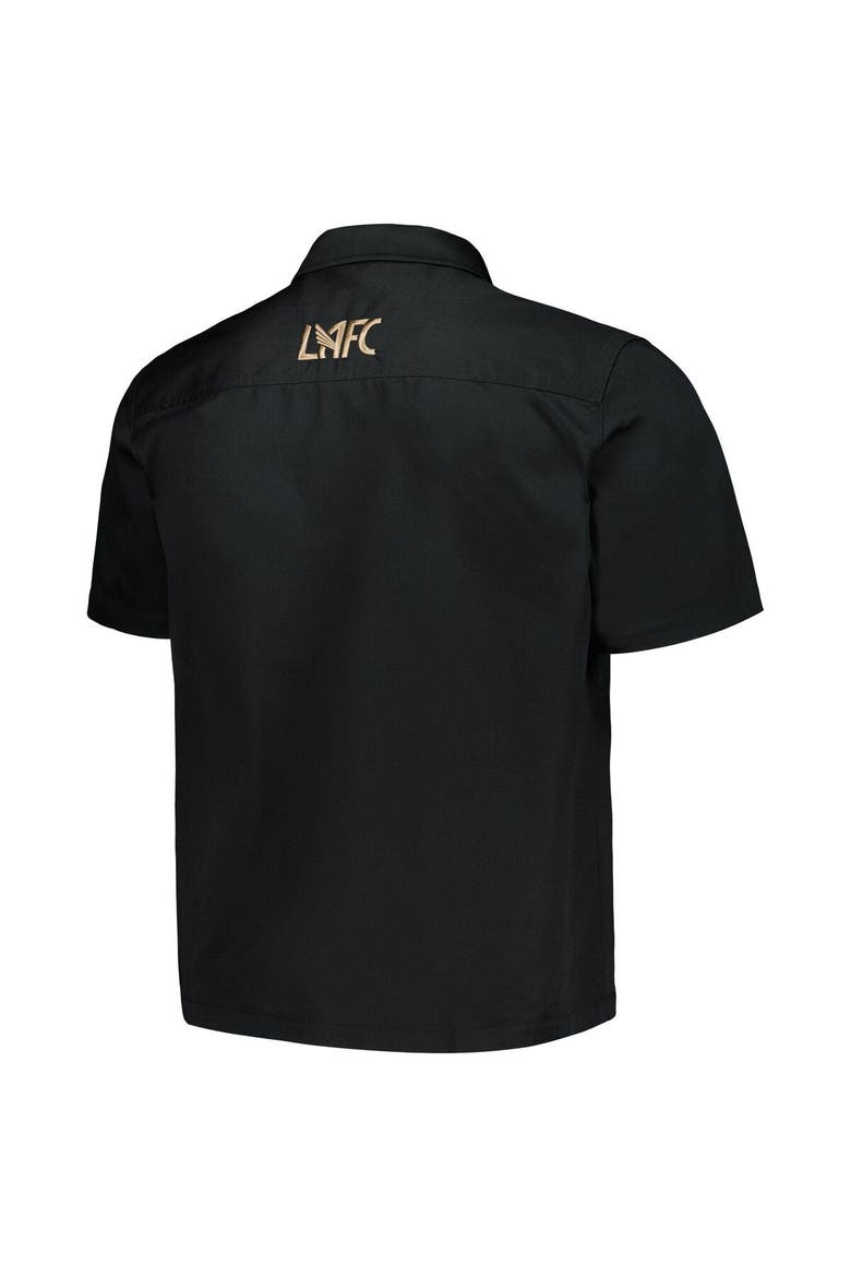 Men's The Wild Collective Black LAFC Utility Button-Up Shirt, Alternate, color, Black