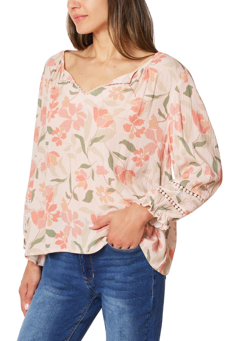 Anna Crinkle Top, Alternate, color, EDEN
