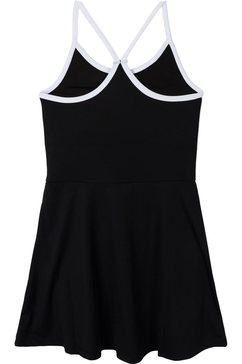 Minnie Mouse Sleeveless Skater Dress, Alternate, color, Black White Minnie