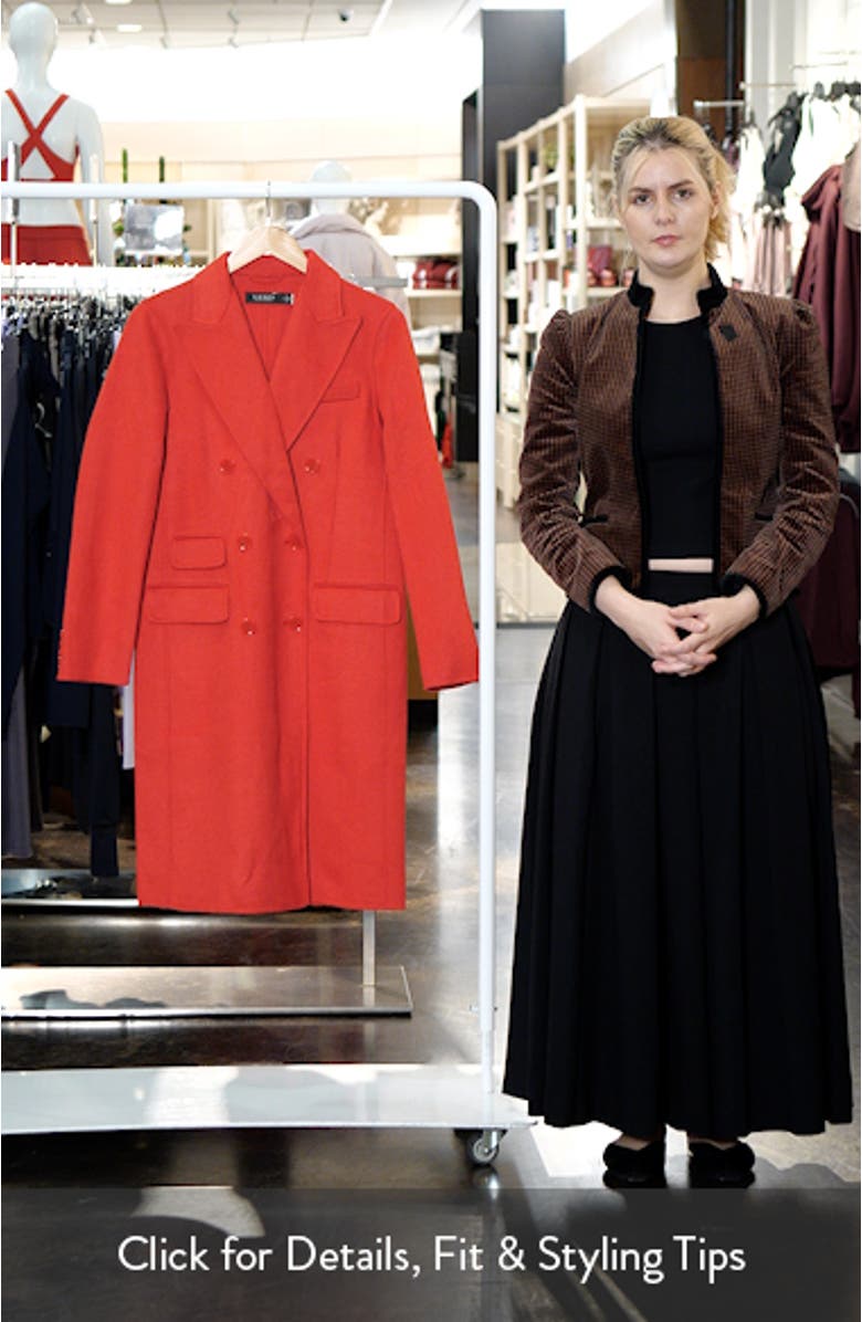 Double Breasted Coat, sales video thumbnail