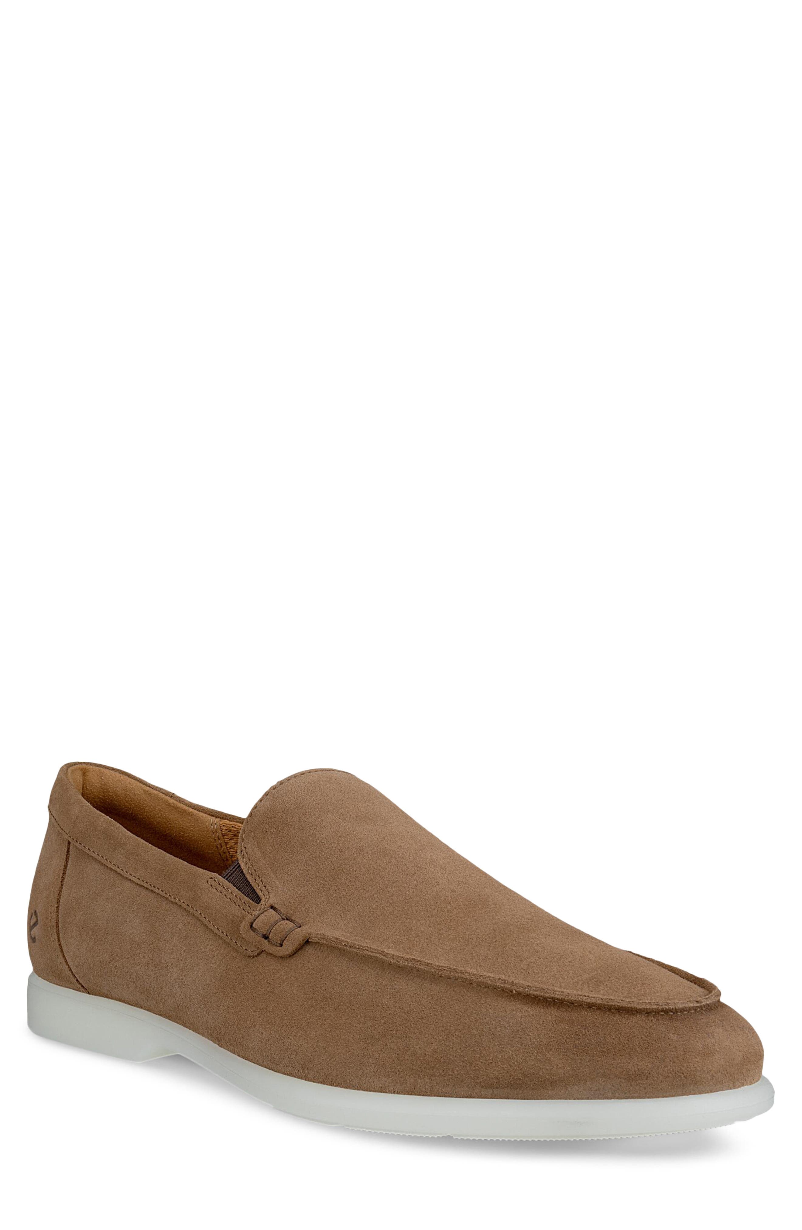 ECCO Metropole Verona Loafer, Main, color, Camel Nubuck