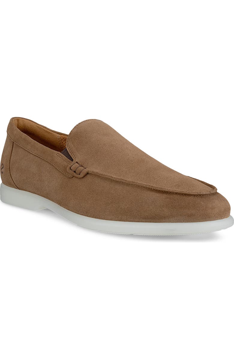ECCO Metropole Verona Loafer, Main, color, Camel Nubuck