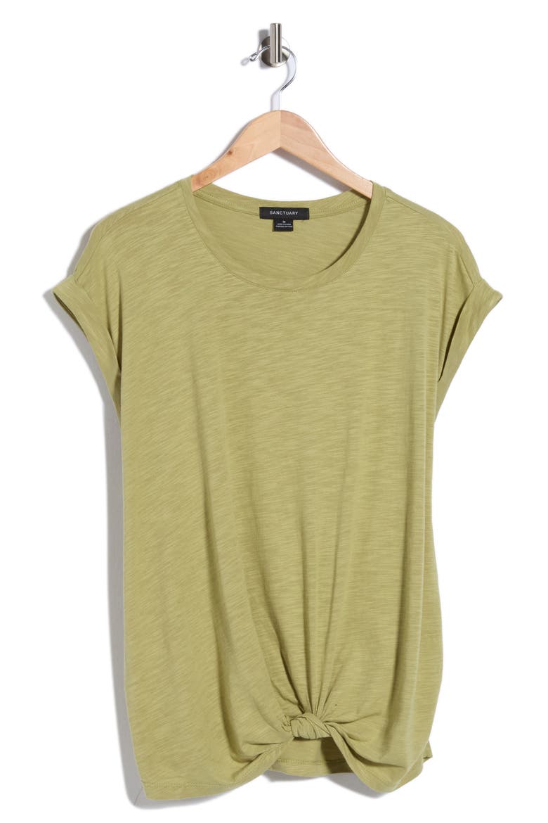 Knotted Muscle Tee, Alternate, color, BAMBOO GREEN