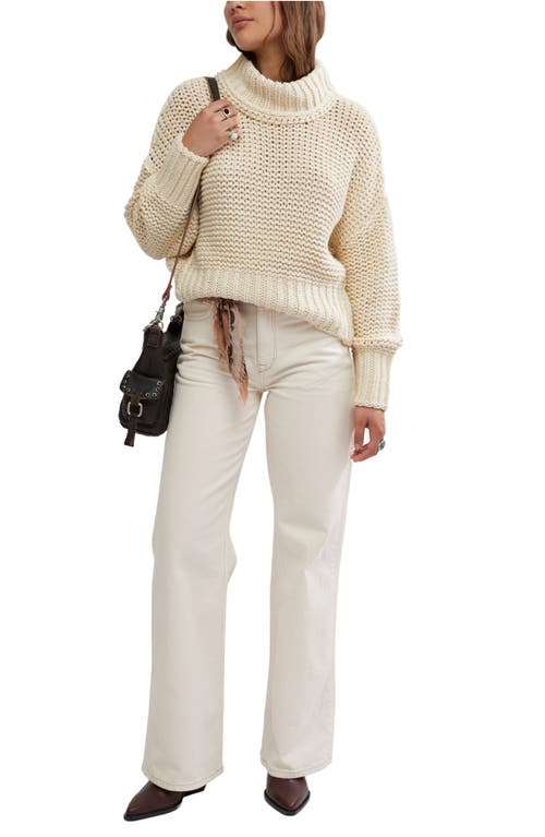 Free People My Only Sunshine Sweater In White