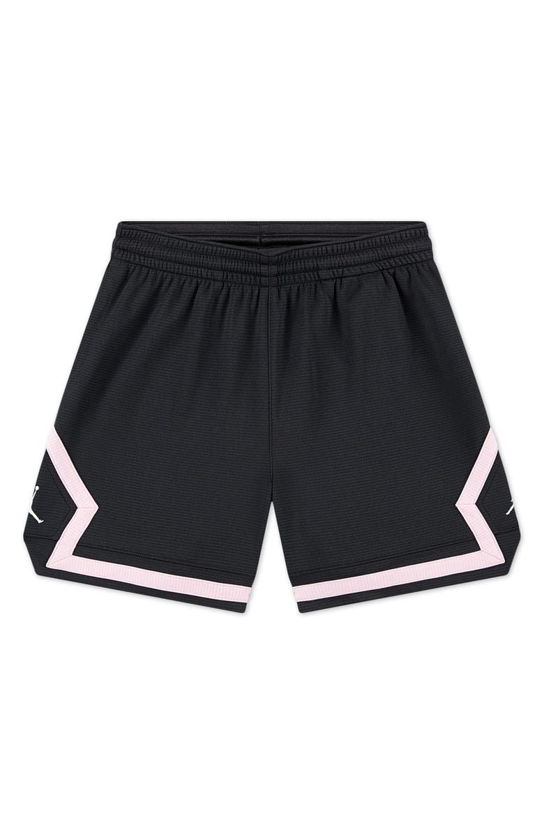 Jordan Kids' Dri-FIT Diamond Mesh Shorts, Main, color, Off Noir
