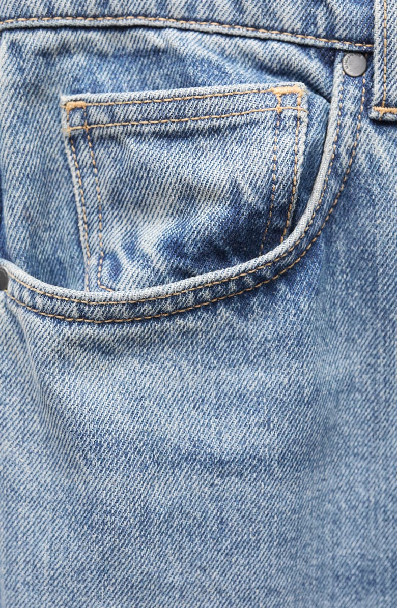 MANGO Odette Wide Leg Jeans, Alternate, color, 