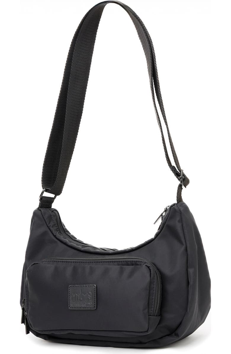 Manhattan Portage Parkchester Shoulder Bag, Alternate, color, Black
