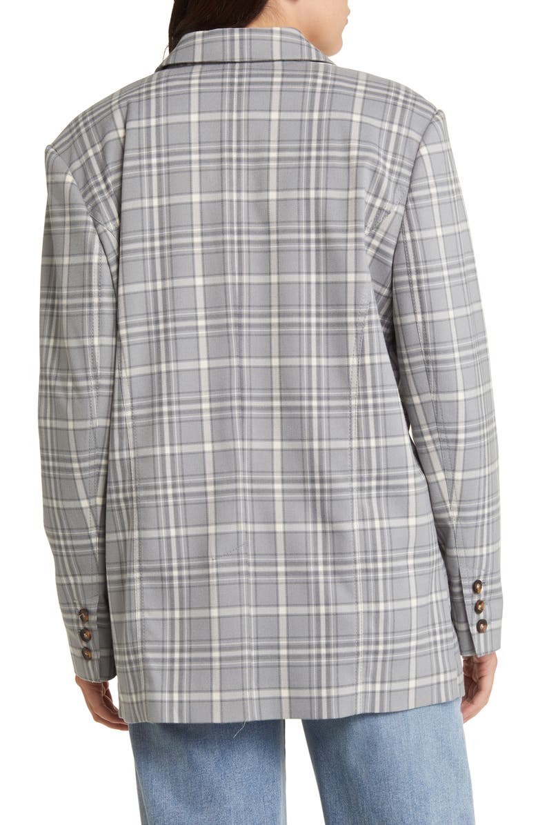 Treasure & Bond Oversize Plaid Blazer, Alternate, color,