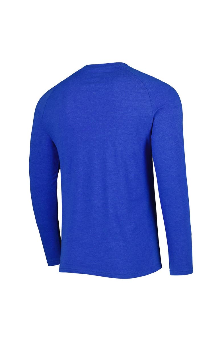 CONCEPTS SPORT Men's Concepts Sport Royal Chicago Cubs Inertia Raglan Long Sleeve Henley T-Shirt, Alternate, color,