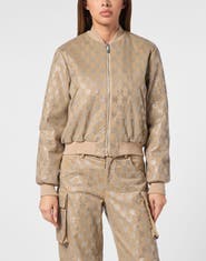 PHILIPP PLEIN Bomber Monogram Women