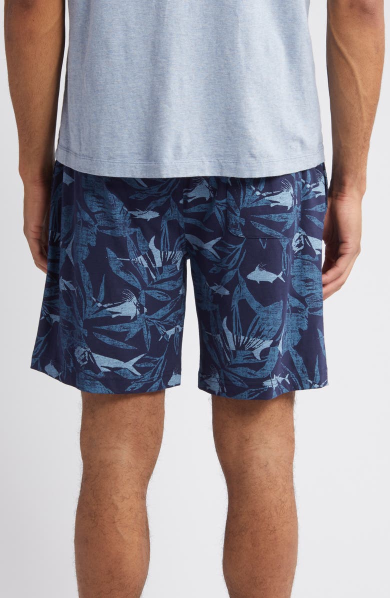 Majestic International Sea Change Lounge Shorts, Alternate, color, Navy