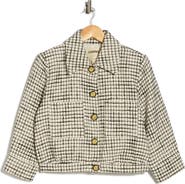 L'AGENCE Jia Crop Tweed Jacket