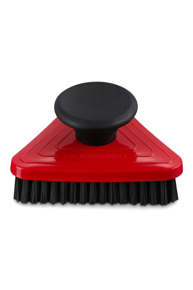 Triangular Grill Pan Brush, Alternate, color, CERISE