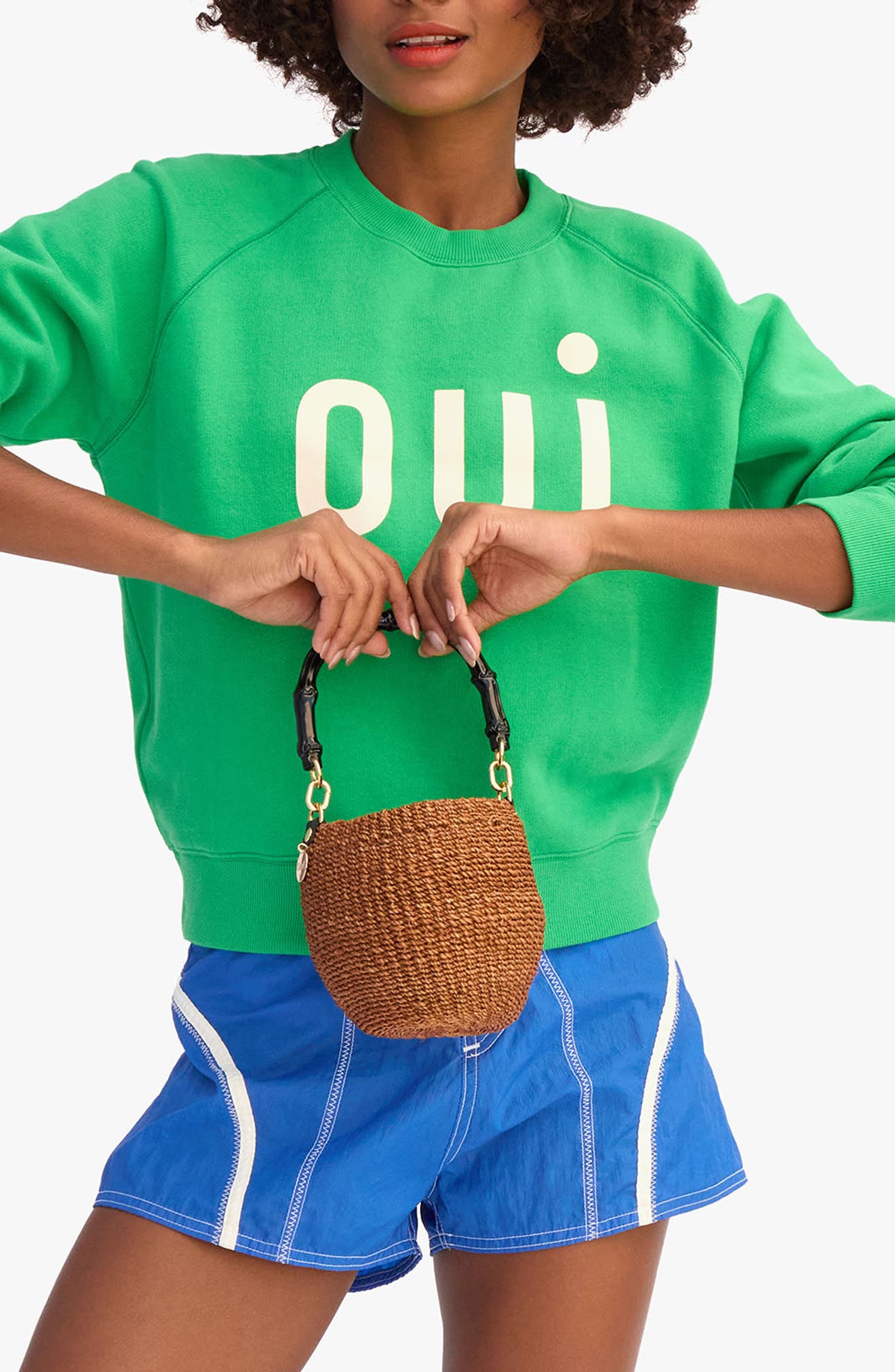 Clare V. Petite Pot de Miel Top Handle Bag, Alternate, color, 