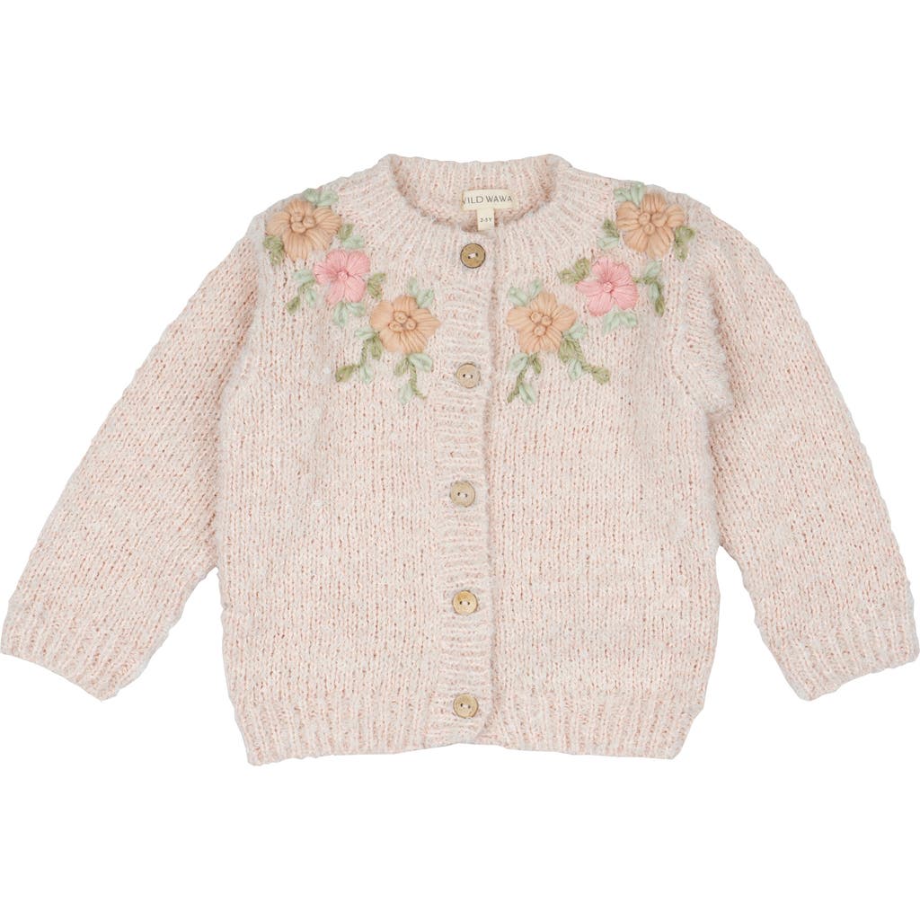 Wild Wawa Amelia Cardigan In Neutral