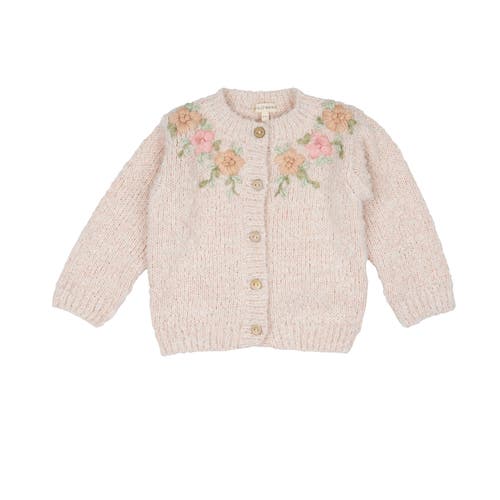 Wild Wawa Amelia Cardigan In Pink