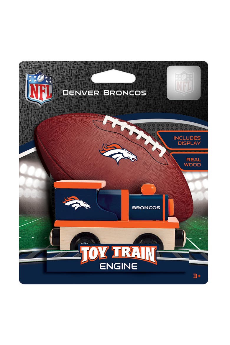 Denver Broncos Toy Train Engine, Alternate, color, Multicolor
