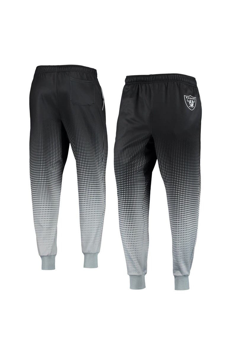 FOCO Men's FOCO Black Las Vegas Raiders Gradient Jogger Pants, Main, color, 