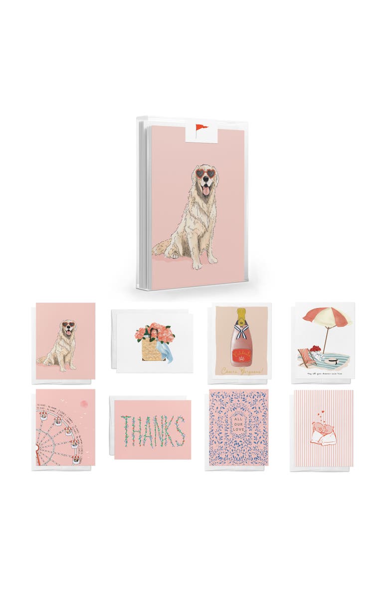 Ramus & Co Everyday in Pink Greeting Card Pack Assorted Set, Main, color, Multi-Pack